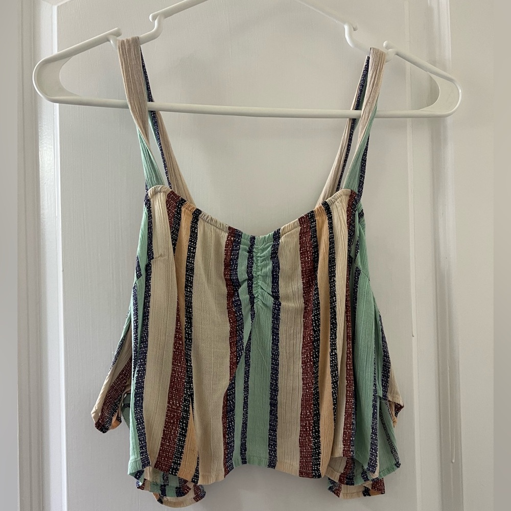 Multicolor crop top